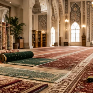 Mosque carpet sale & fixing